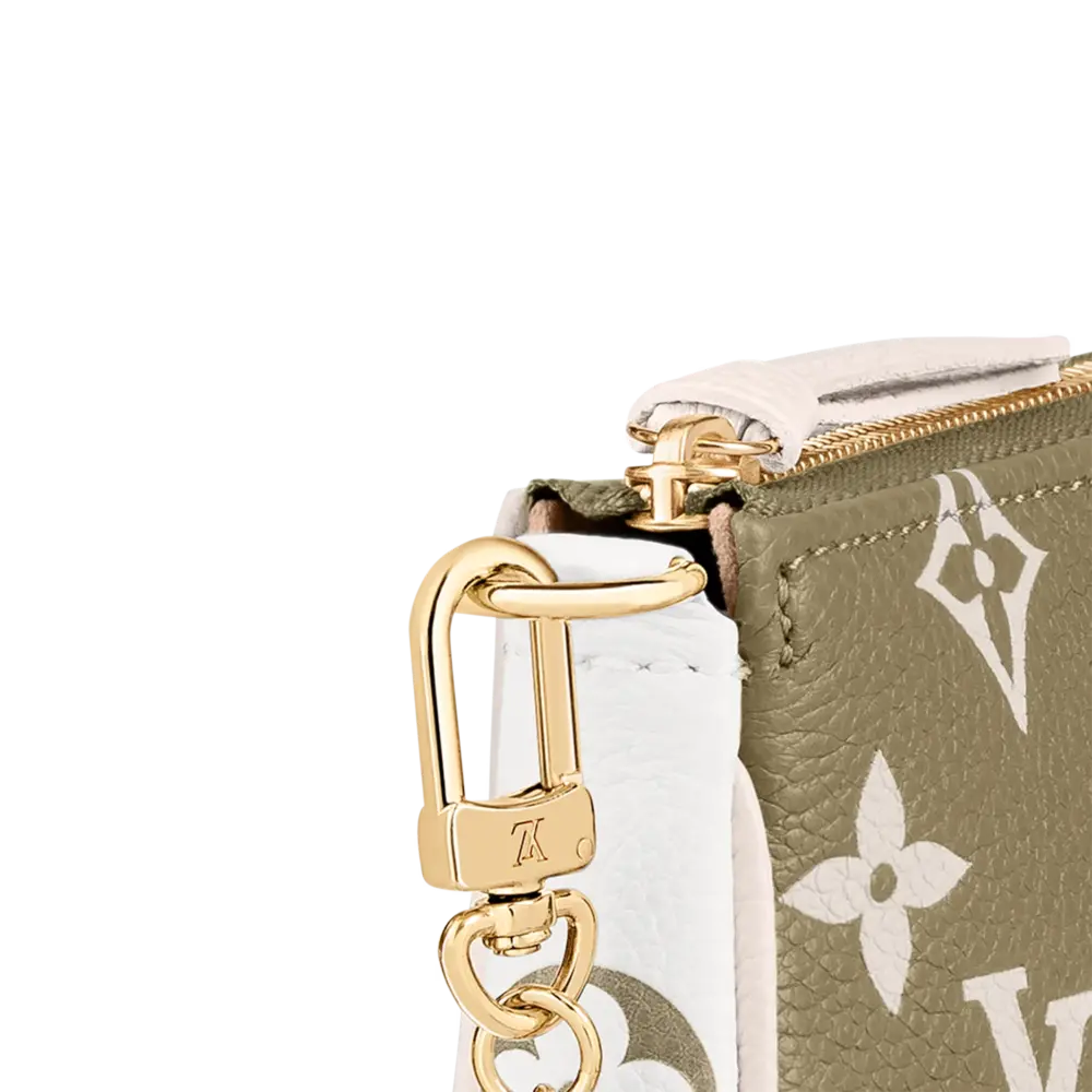 Túi Louis Vuitton Mini Pochette Accessoires Pouch ‘Khaki’ M81284 - Ảnh 4