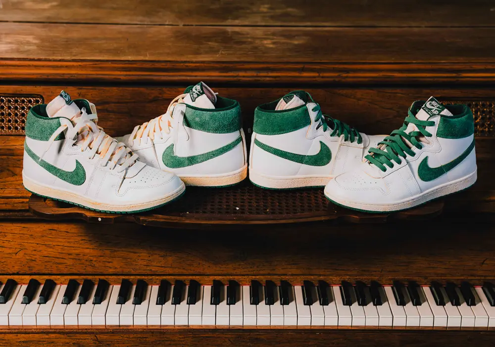 Giày Nike Air Jordan Air Ship SP x Maniere ‘Green Stone’ FQ2942-100 - Ảnh 4