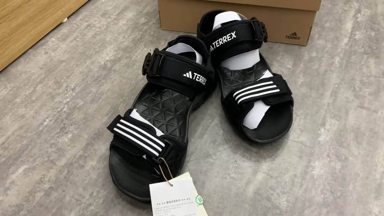 Dép Adidas Terrex Cyprex Ultra 2 DLX ‘Black White’ HP8651 - Ảnh 4