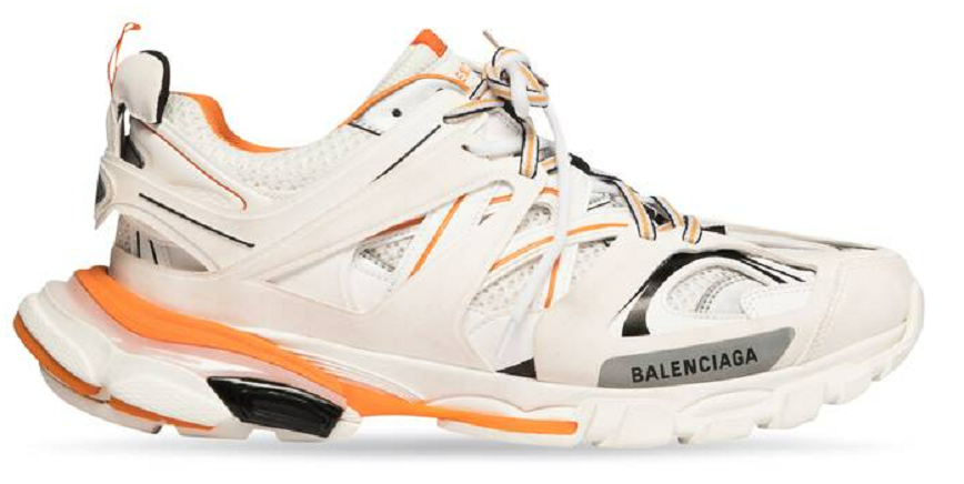Giày Balenciaga Track Trainers ‘White Orange’ 542023W1GB19059