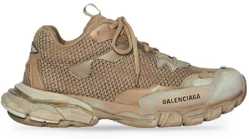 Giày Balenciaga Track.3 Trainers ‘Dark Beige’ 700875W3RF39897