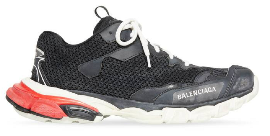 Giày Balenciaga Track.3 Trainers ‘Black White’ 700875W3RF51906