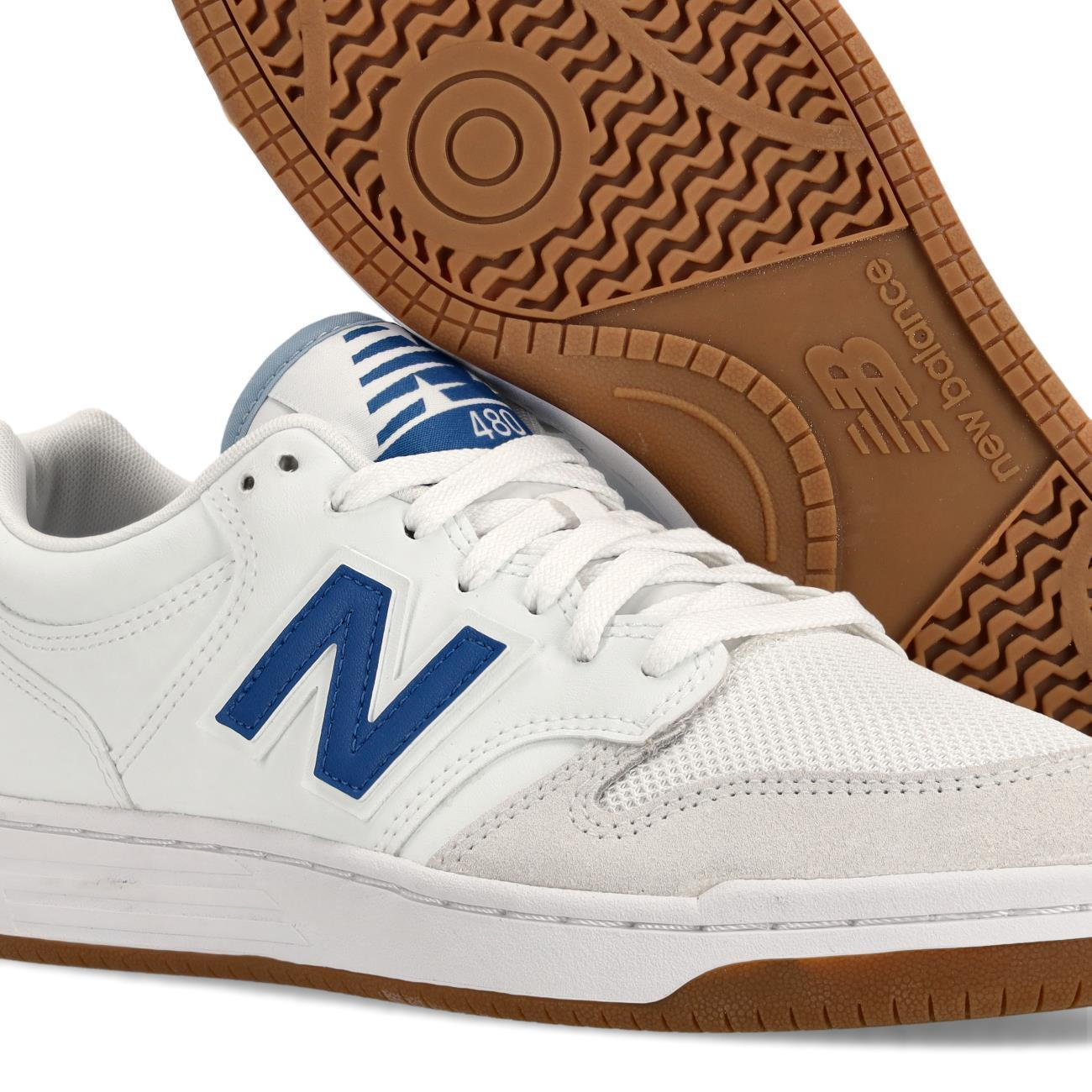 Giày New Balance 480 ‘White Blue’ BB480LFB - Ảnh 4