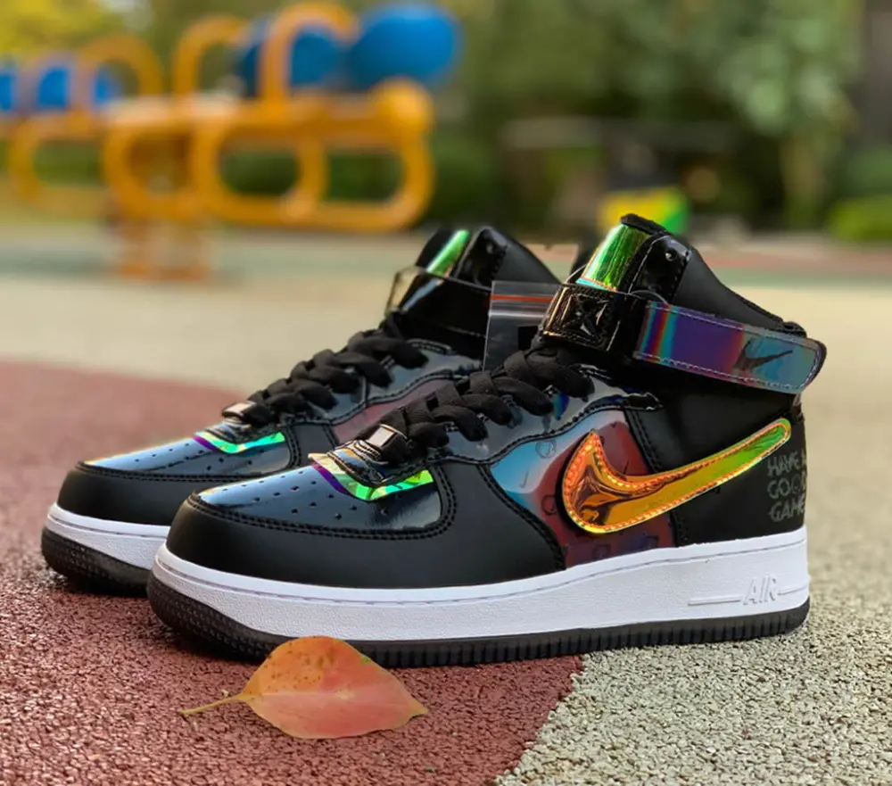 Giày Nike Air Force 1 High Good Game 'Black' DC0831-101 - Ảnh 4
