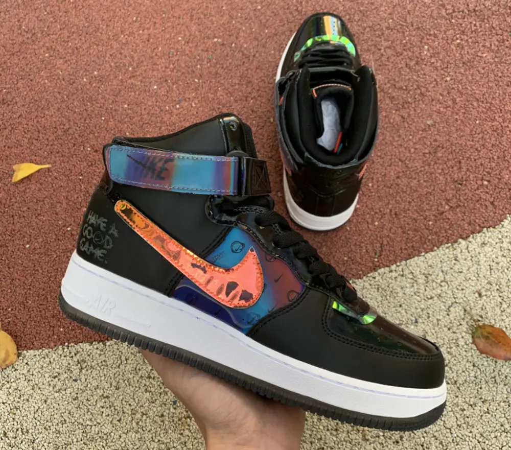 Alternative view of Giày Nike Air Force 1 High Good Game 'Black' DC0831-101