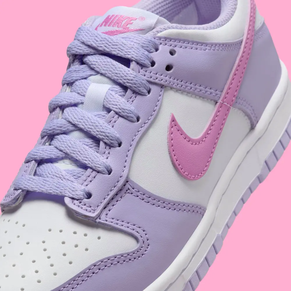 Alternative view of Giày Nike Dunk Low GS ‘Lilac Bloom Pink’ HQ1185-161