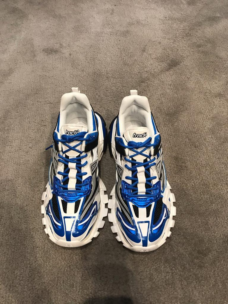 Giày Balenciaga Track.2 ‘White Blue’ 568614-W3AE2-4191 - Ảnh 3