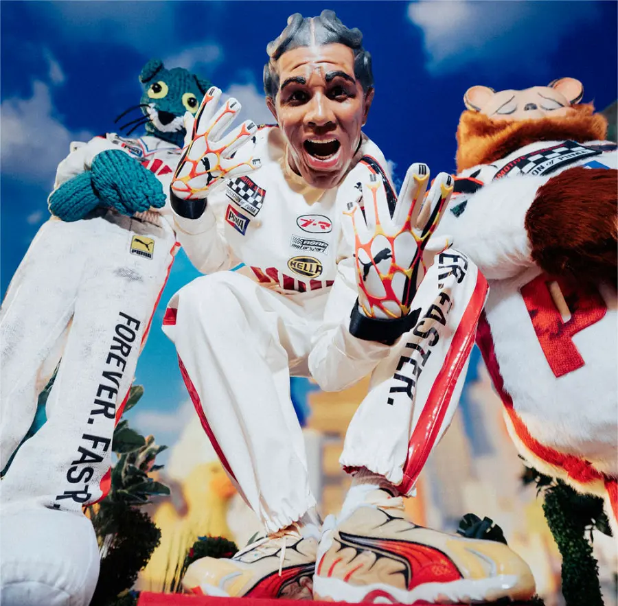 Alternative view of Giày Puma Inhale OG x A$AP Rocky ‘Summer Melon’ 401782-01