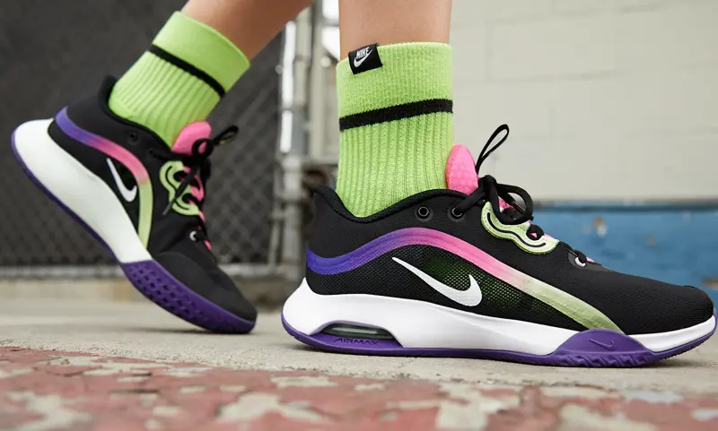 Alternative view of Giày Tennis Nike Wmns Air Max Volley ‘Black Iridiscent’ CU4275-001