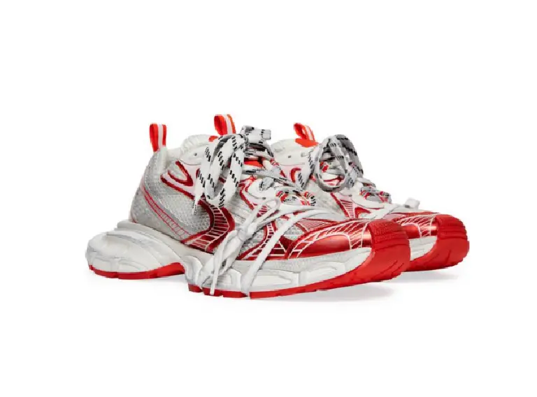Giày Balenciaga x Adidas 3xl Trainers ‘Red White’ 734734-W3XL2-9060 - Ảnh 3