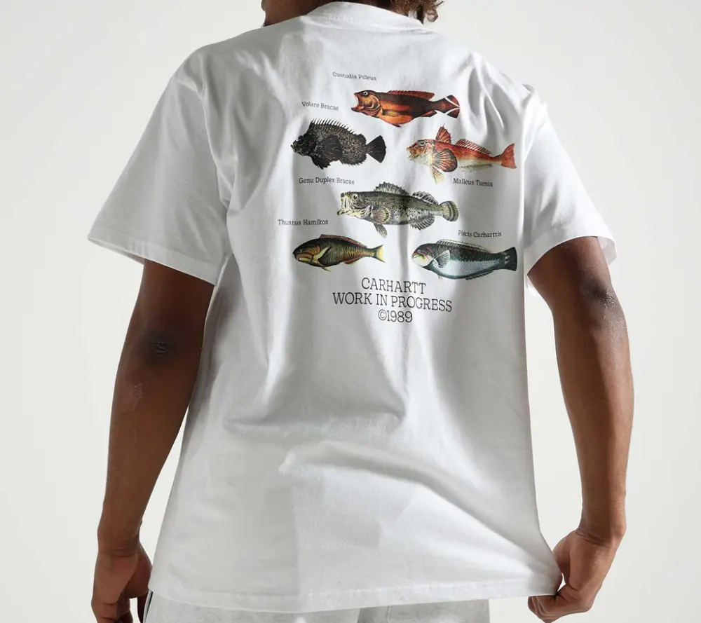 Áo Carhartt T-Shirt ‘Fish’ I033120-02-XX - Ảnh 4