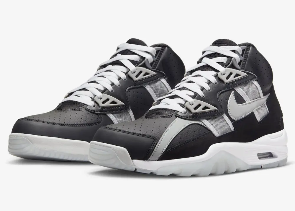 Giày Nike Air Trainer SC High ‘Raiders 2022’ DZ4405-001 - Ảnh 3