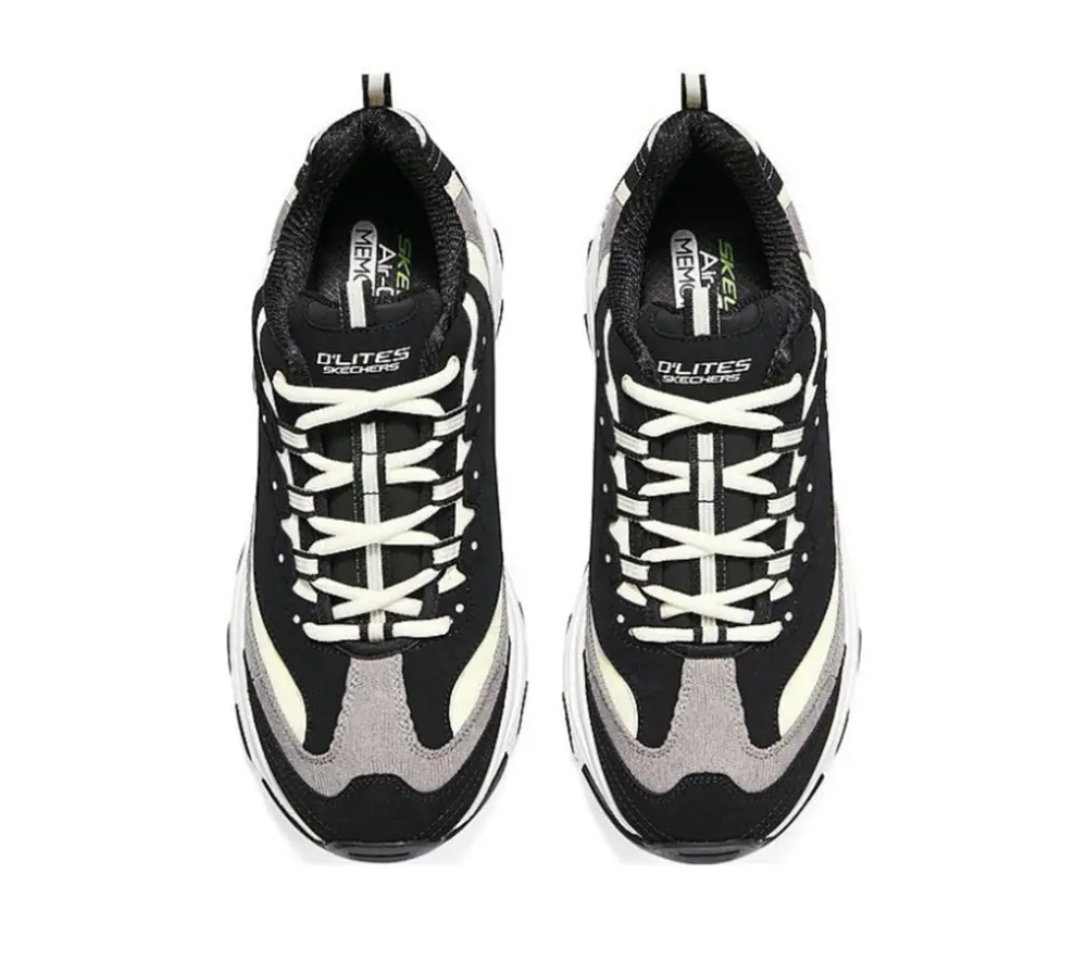 Giày Skechers D’Lites 1.0 ‘Black’ 237153-BKNT - Ảnh 3