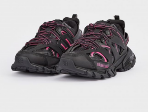 Alternative view of Giày Balenciaga Wmns Track ‘Black Neon Pink’ 542436-W3AC2-1055