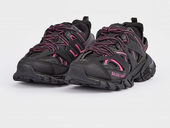 Giày Balenciaga Wmns Track ‘Black Neon Pink’ 542436-W3AC2-1055 - Ảnh 2