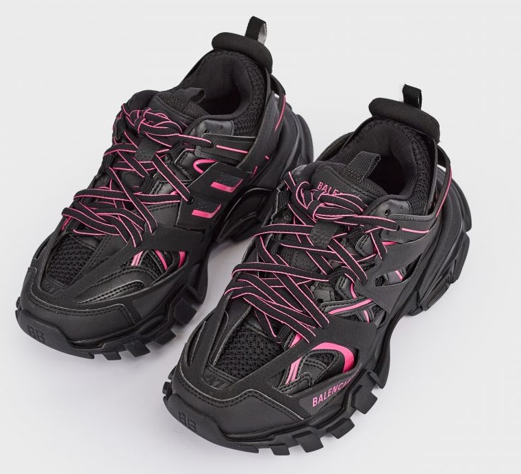Giày Balenciaga Wmns Track ‘Black Neon Pink’ 542436-W3AC2-1055 - Ảnh 3