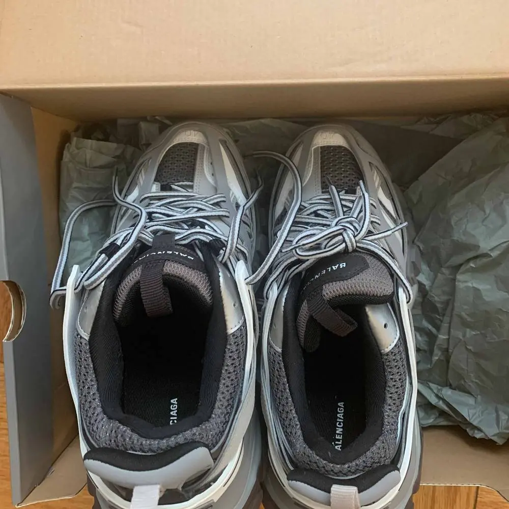 Giày Balenciaga Track Trainer 'Grey' 542436W1GB71214 - Ảnh 4