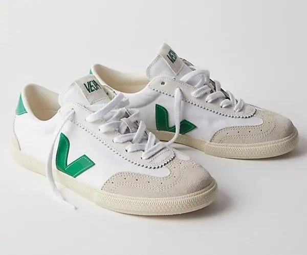 Giày Veja Low-Top Sneaker ‘White Green’ VO0103525B - Ảnh 4