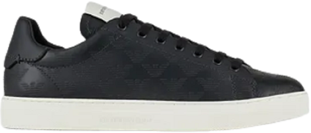 Giày Armani All-Over Monogram ‘Black’ X4X554XM9951N151