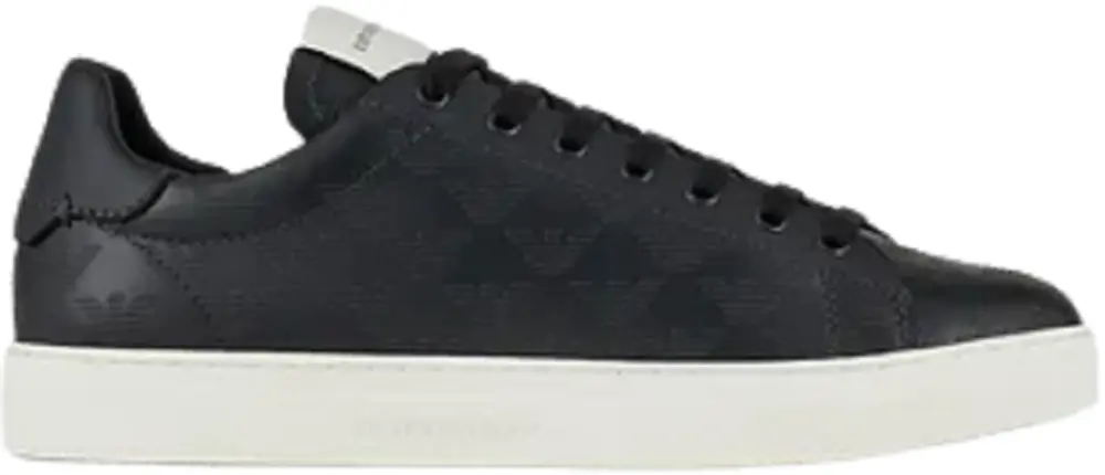 Giày Armani All-Over Monogram ‘Black’ X4X554XM9951N151