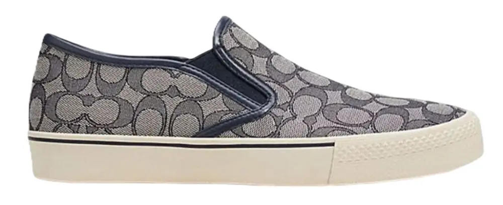 Giày Coach Slip-On Skate Sneakers ‘Dark Ocean’ C8958-QNH