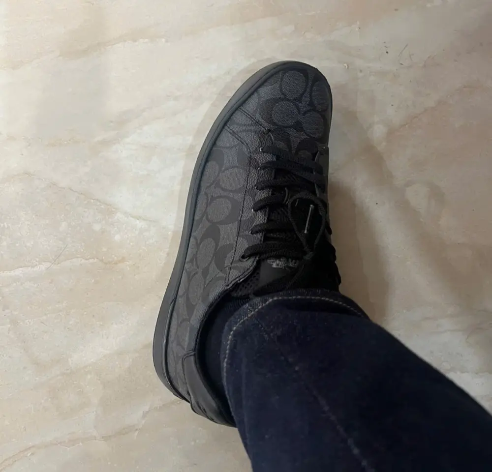 Giày Coach Clip Low Top Sneaker ‘Charcoal’ G4949-CQBK - Ảnh 3