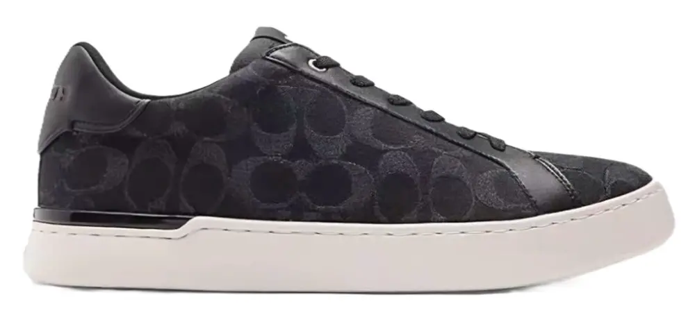 Giày Coach Clip Low Top ‘Black Denim’ CP766-DRJ