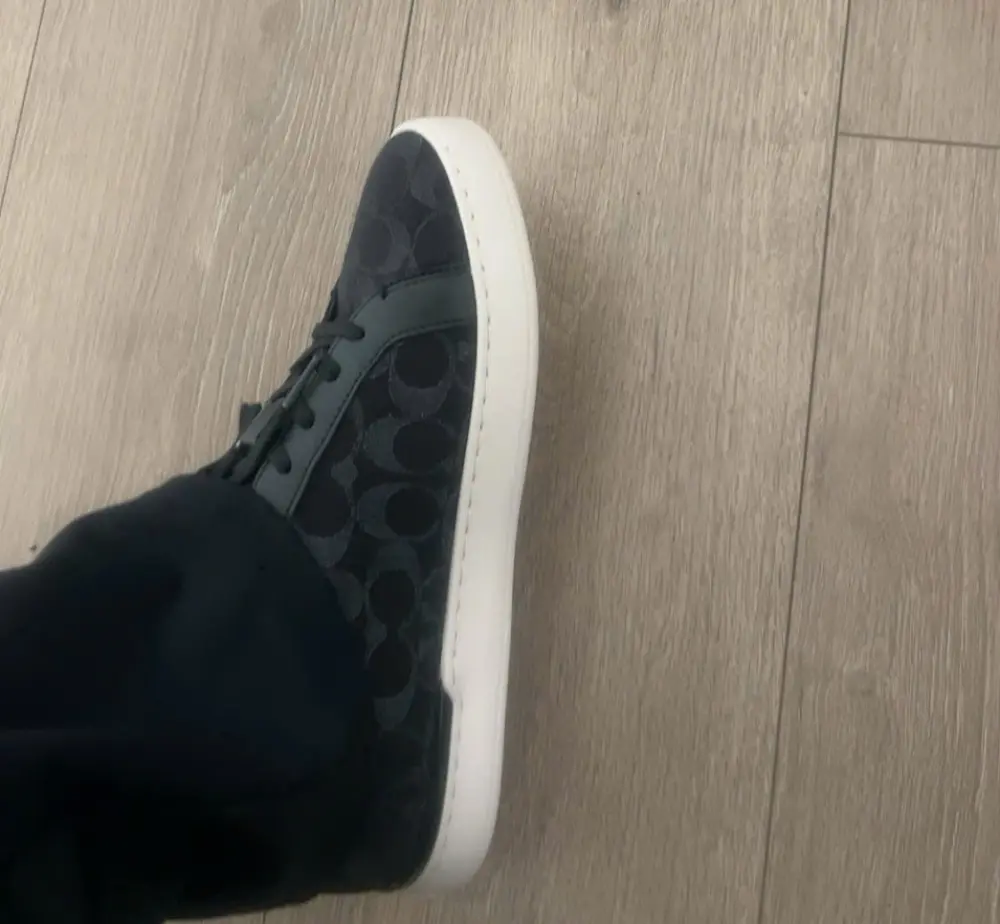 Alternative view of Giày Coach Clip Low Top ‘Black Denim’ CP766-DRJ