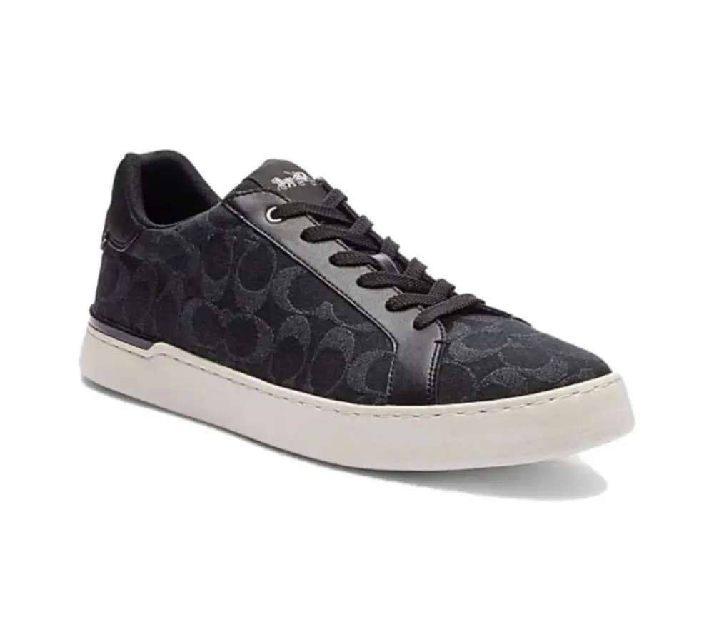 Giày Coach Clip Low Top ‘Black Denim’ CP766-DRJ - Ảnh 4