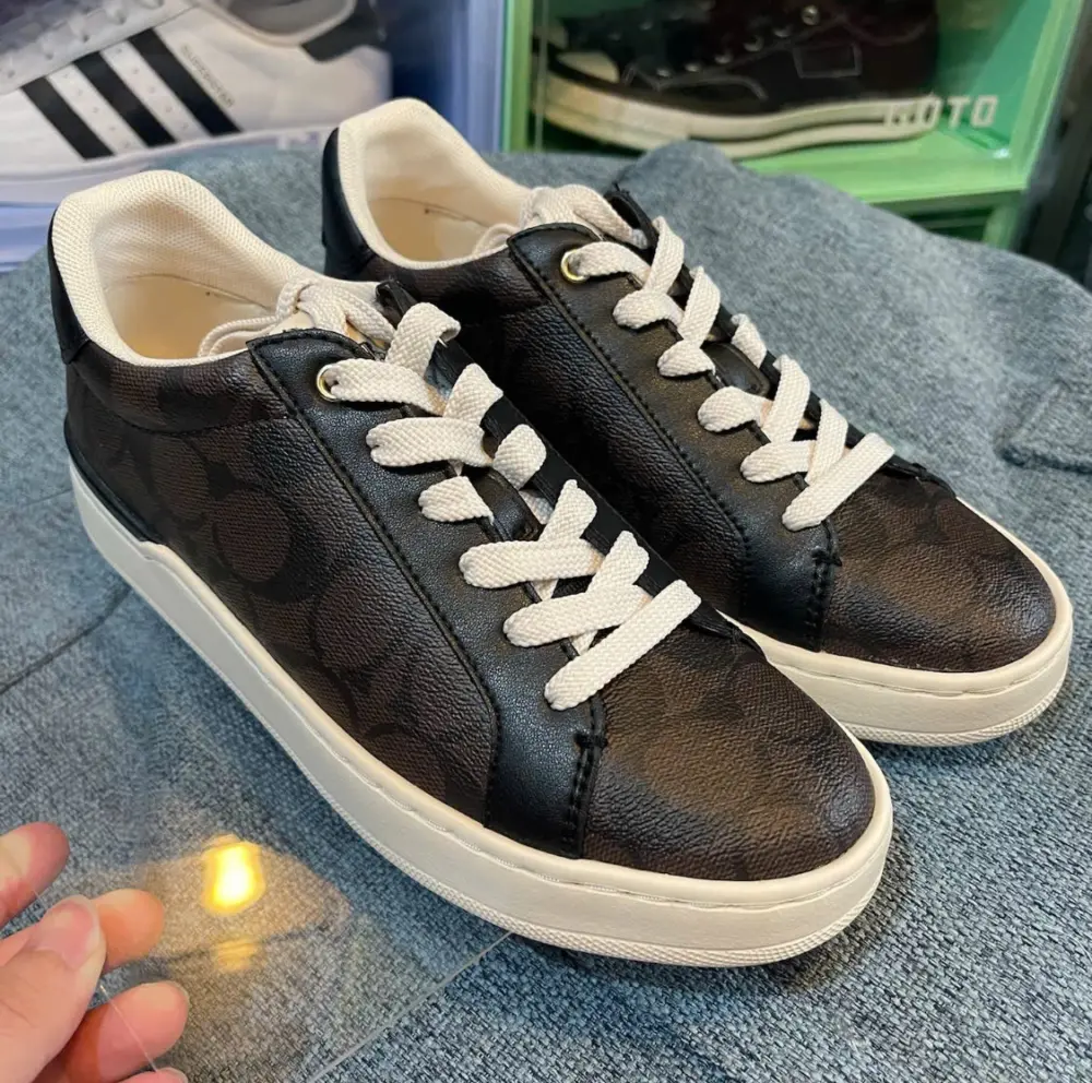 Giày Coach Clip Low Top ‘Mahogany’ CK560-MABK - Ảnh 5