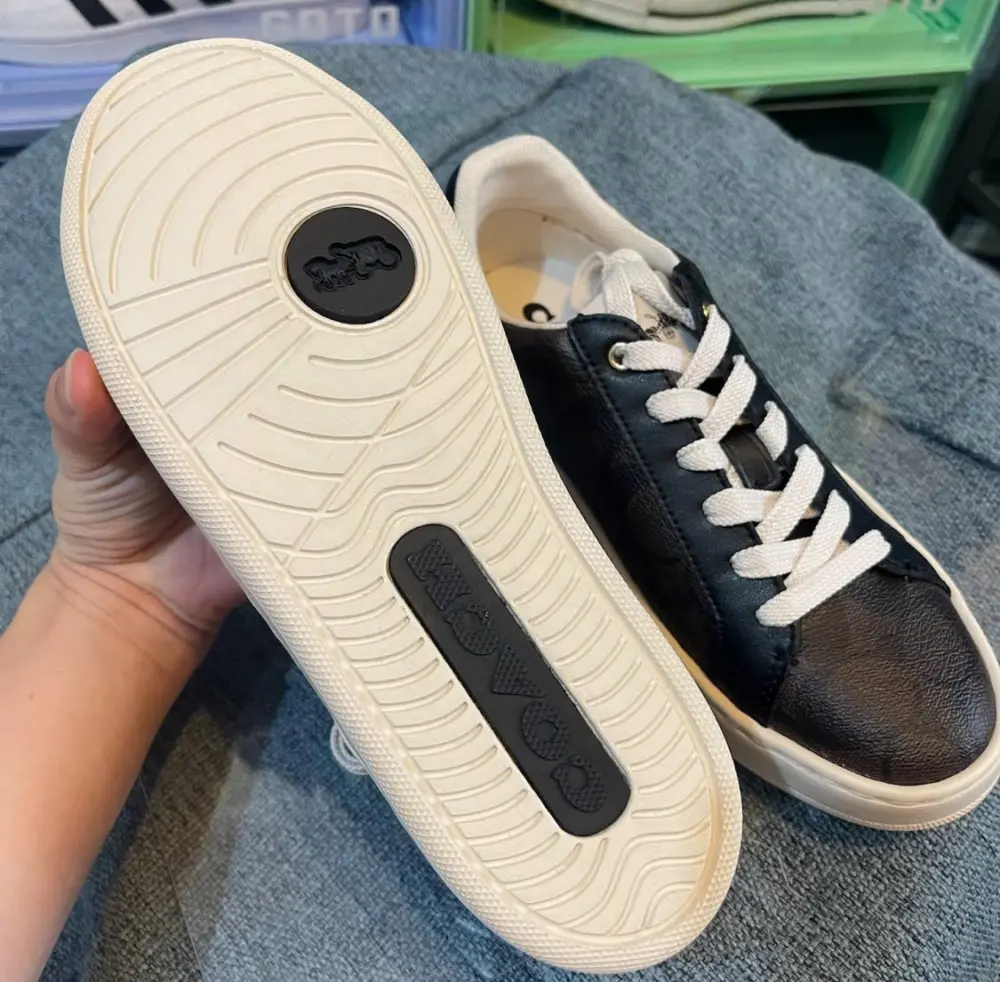 Giày Coach Clip Low Top ‘Mahogany’ CK560-MABK - Ảnh 4