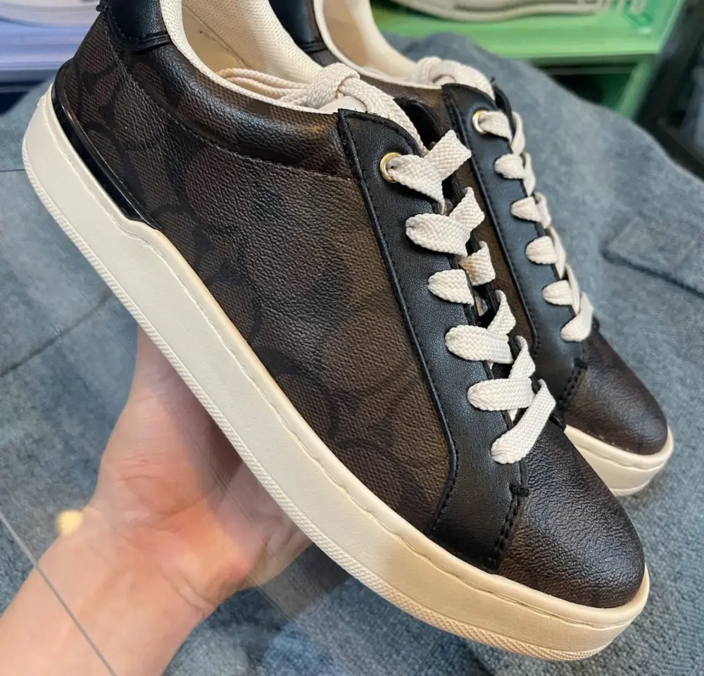 Giày Coach Clip Low Top ‘Mahogany’ CK560-MABK - Ảnh 3