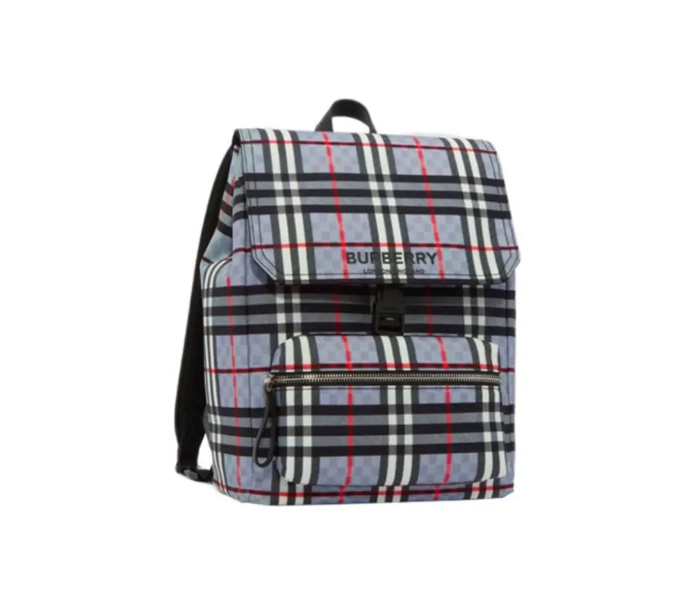 Alternative view of Balo Burberry Logo Checkerboard 'Blue' 80485581