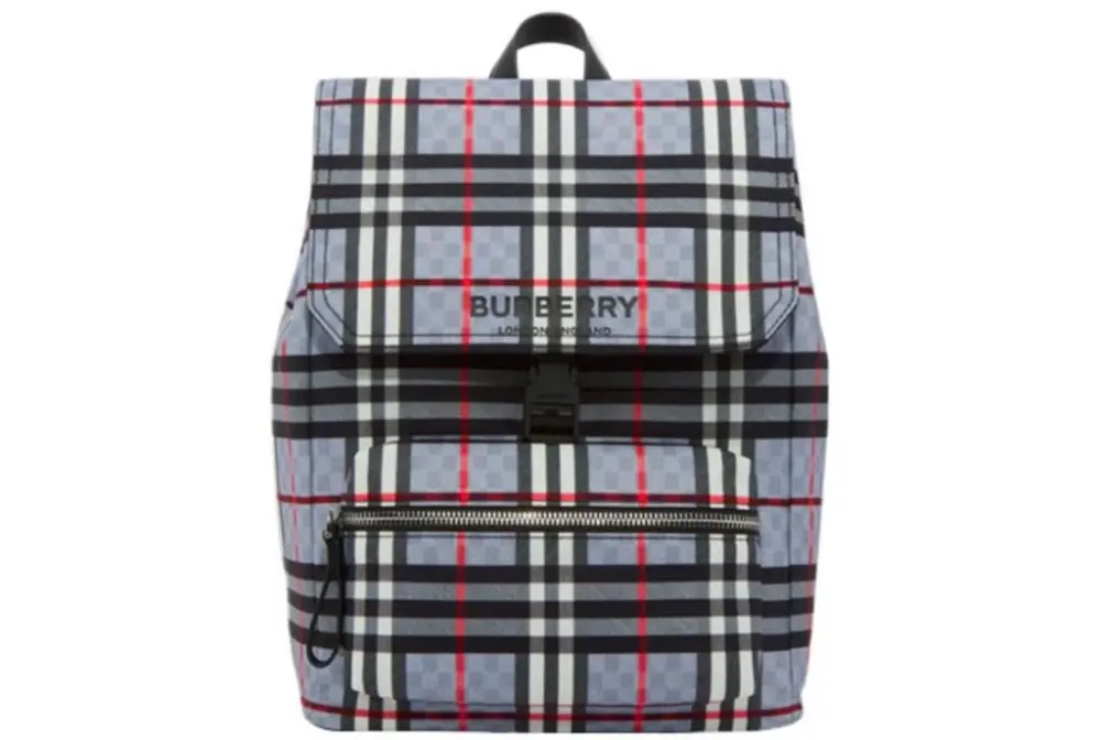 Balo Burberry Logo Checkerboard 'Blue' 80485581