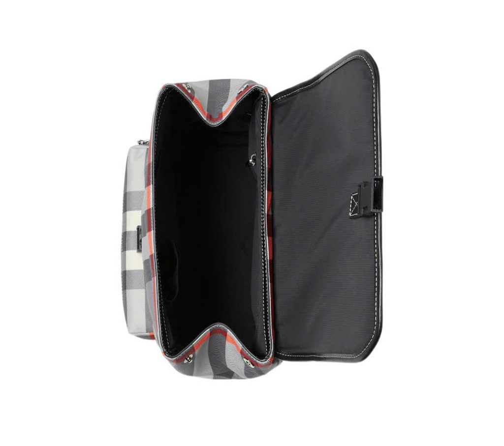 Balo Burberry Plaid 'Gray' 80692671 - Ảnh 4