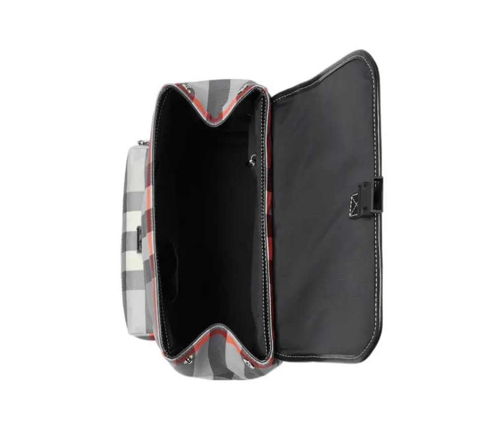 Balo Burberry Plaid 'Gray' 80692671 - Ảnh 4