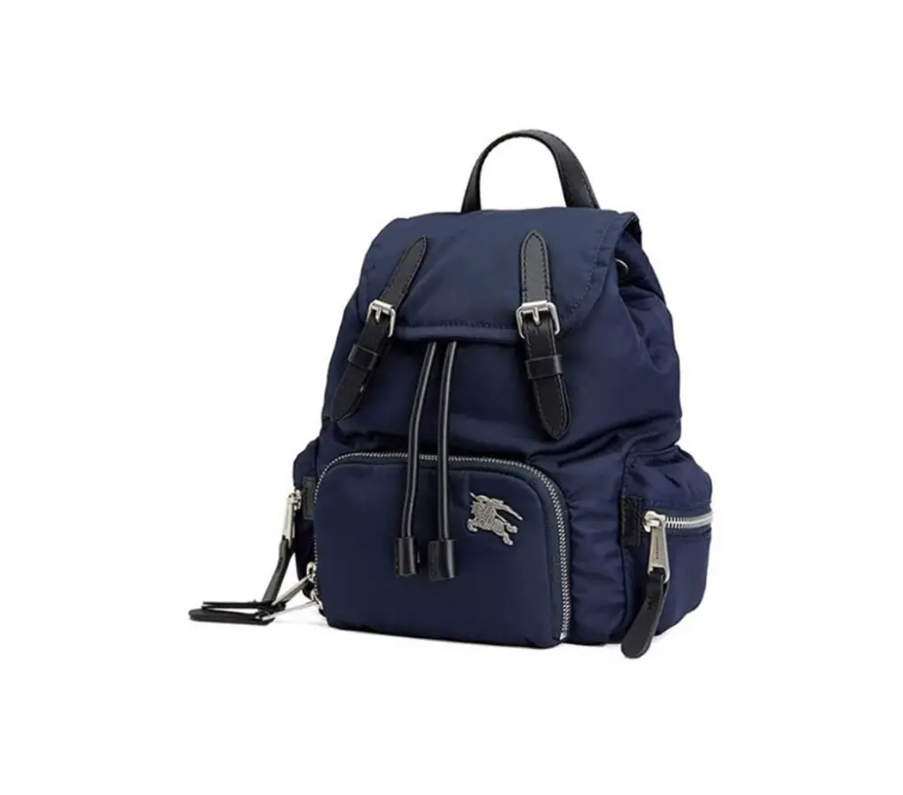 Balo Burberry Classic Canvas 'Dark Blue' 80067191 - Ảnh 4