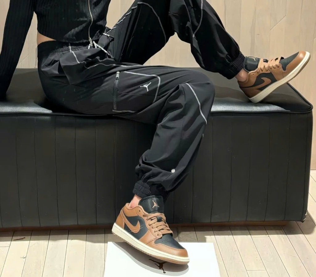Giày Nike Air Jordan 1 Low ‘Archaeo Brown’ DC0774-021 - Ảnh 4
