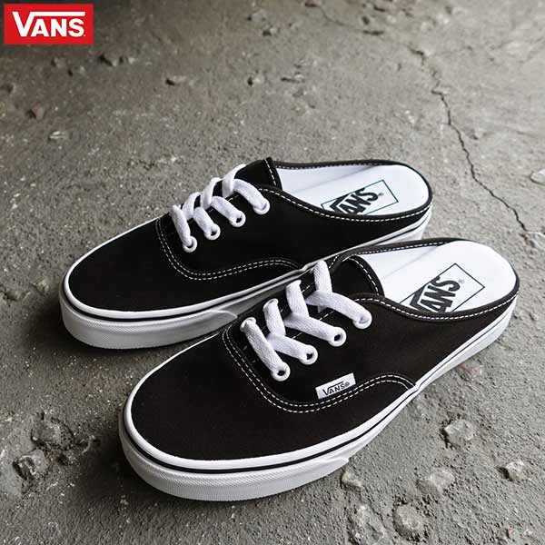 Giày Vans Authentic Mule ‘Black White’ VN0A54F76BT - Ảnh 5