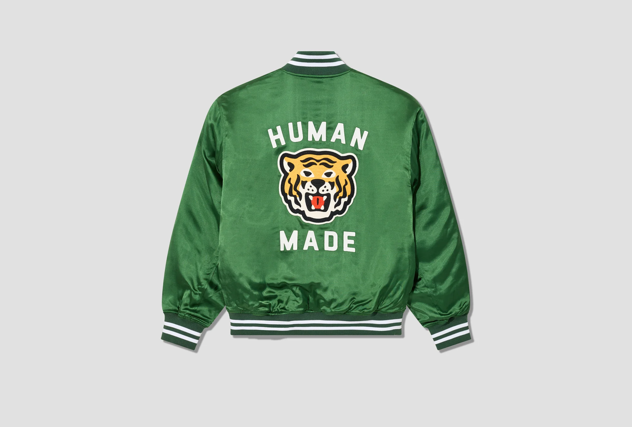 Áo Human Made Stadium Jacket ‘Green’ HM25JK010 - Ảnh 3