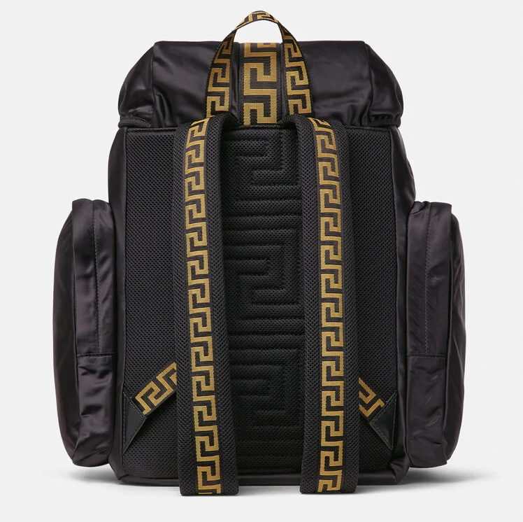 Balo Verssace Greca Black 1003066-DNYGR3-2B15V - Ảnh 3