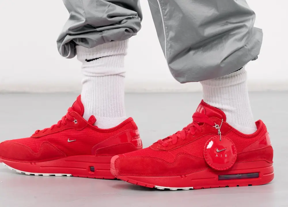 Giày Nike Air Max 1 ’86 x Jacquemus ‘Mystic Red’ HM6690-600 - Ảnh 3