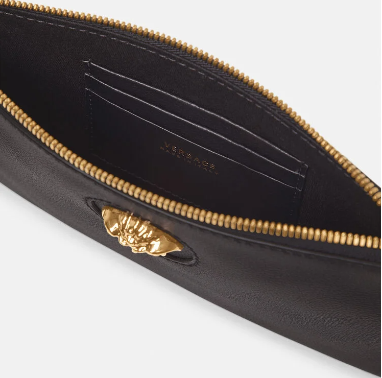 Túi Versace La Medusa Pouch Black 1000743-DVIT3T-1B00V - Ảnh 2