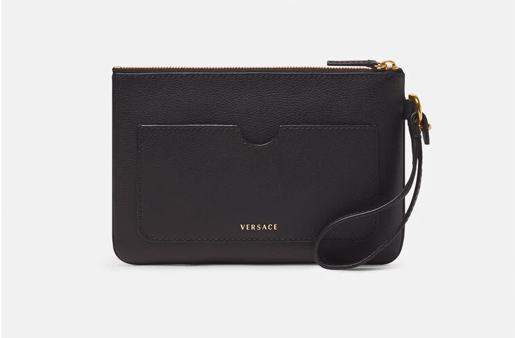 Túi Versace La Medusa Pouch Black 1000743-DVIT3T-1B00V - Ảnh 3