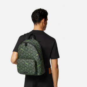 Alternative view of Balo Versace Zaino Poliuretano Grigio E Verde ‘Green’ 1007703-1A06114-5B97E