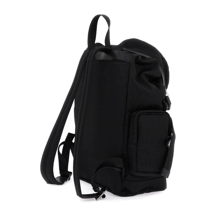 Balo Versace Allover Neo Nylon ‘Black’ 1009693-1A08705-1B00E - Ảnh 3