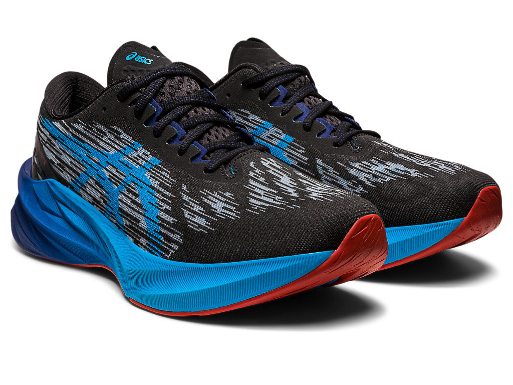 Giày Asics Novablast 3 'Black Island Blue' 1011B458-004 - Ảnh 3