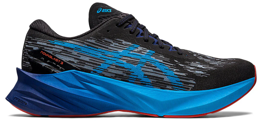 Giày Asics Novablast 3 'Black Island Blue' 1011B458-004