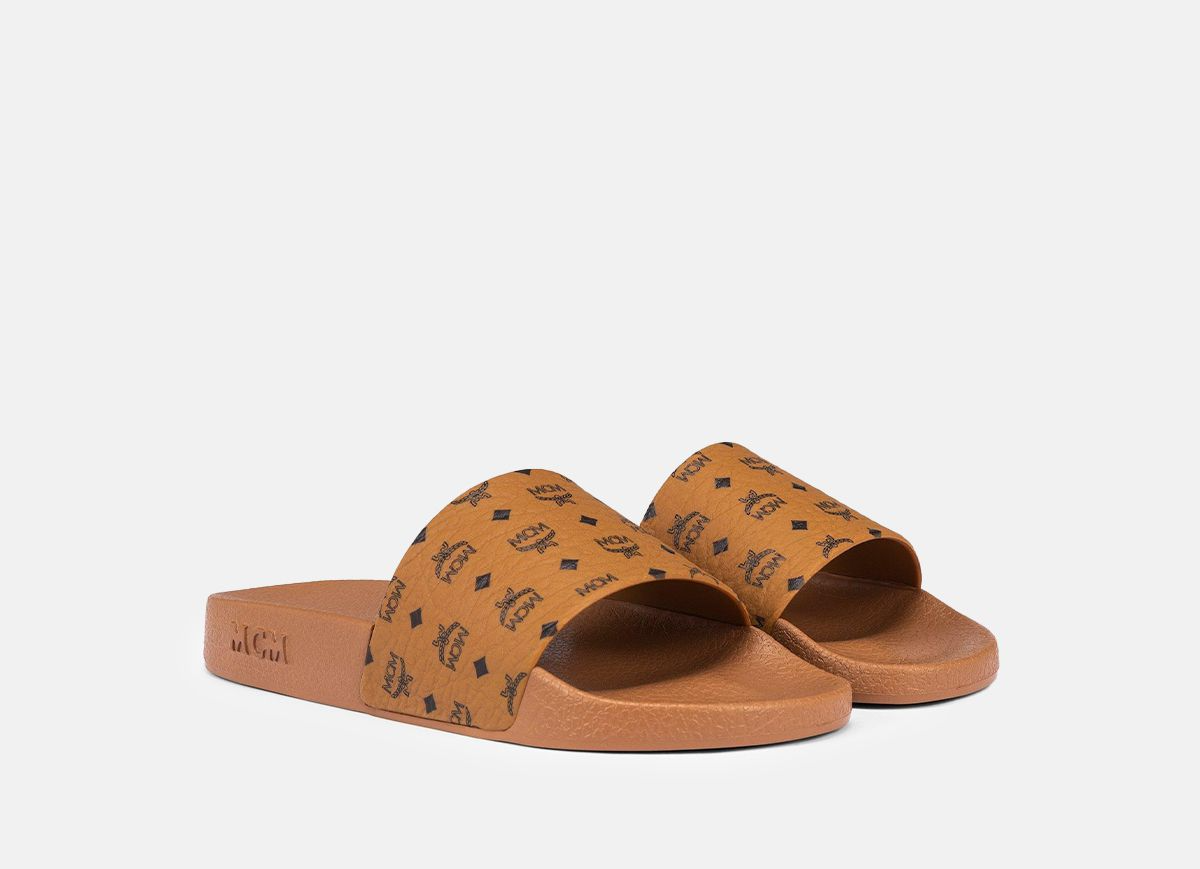 Dép MCM Sandals ‘Brown’ MEXCAMM17CO - Ảnh 2