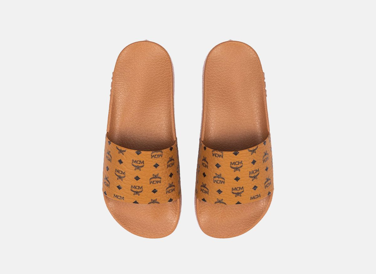 Dép MCM Sandals ‘Brown’ MEXCAMM17CO - Ảnh 4